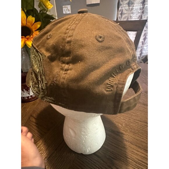 Alaska Cap By Arctic Circle Enterprises LLC - Embroidered Brown Hat With Fish De - Picture 12 of 14
